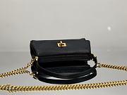 Balenciaga Rodeo Nano Bag With Chain Black 16x9.9x4.5cm - 6