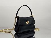 Balenciaga Rodeo Nano Bag With Chain Black 16x9.9x4.5cm - 3