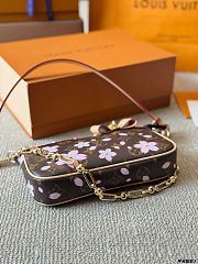 Louis Vuitton LV x TM Pochette Accessoires Sakura Brown 22x13x4cm - 5