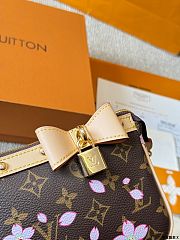 Louis Vuitton LV x TM Pochette Accessoires Sakura Brown 22x13x4cm - 3