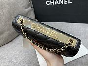 Chanel Woc Wallet Chain Black Lambskin Gold 19x12x3cm - 6