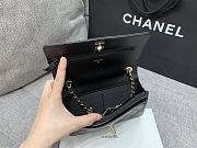 Chanel Woc Wallet Chain Black Lambskin Gold 19x12x3cm - 3