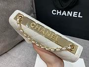 Chanel Woc Wallet Chain White Lambskin Gold 19x12x3cm - 4