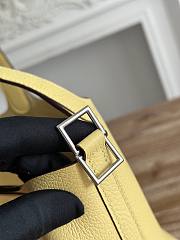 Hermes Picotin Yellow Silver Bag 18x13x9cm - 3