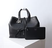 Dior Toujours Large Bag Black Cannage Calfskin 37x27x21cm - 1