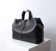 Dior Toujours Large Bag Black Cannage Calfskin 37x27x21cm - 5