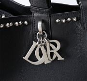 Dior Toujours Large Bag Black Cannage Calfskin 37x27x21cm - 2