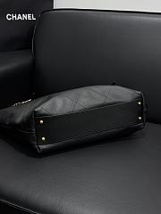 Chanel Maxi Shopping Bag Calfskin Black 59x36x13cm - 2