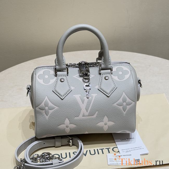 Louis Vuitton LV Speedy Bandoulière 20 Grey 20.5x13.5x12cm - 1