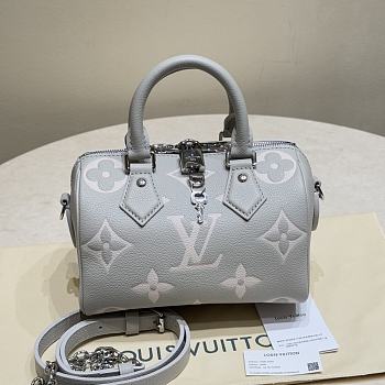 Louis Vuitton LV Speedy Bandoulière 20 Grey 20.5x13.5x12cm