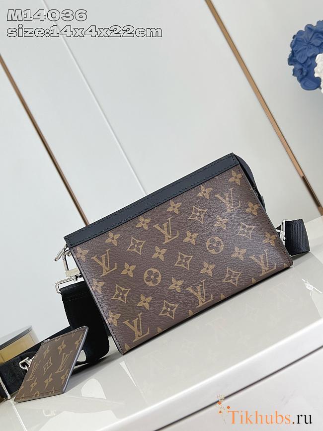 Louis Vuitton LV Gaston Wearable Wallet Monogram 22x14.5x4.5cm - 1