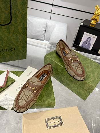 Gucci Horsebit 1953 Loafer Camel Ebony