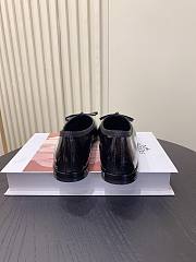 Prada Ballerina Black Patent Flat - 4