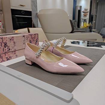 Jimmy Choo Bing Pump Flat Macaron Patent Leather