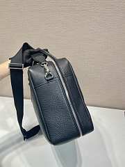 Prada Black Leather Work Bag 40x28.5x16cm - 3