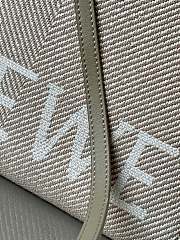 Loewe Medium Font Tote Jacquard Canvas 30x15x10cm - 3