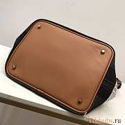 Burberry Tan Medium Canvas Bucket Bag 25x19x34cm - 5