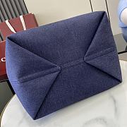 Gucci Totissima Medium Reversible Tote Denim 30.5x28x27cm - 4