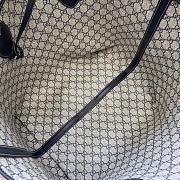 Gucci Totissima Medium Reversible Tote Denim 30.5x28x27cm - 2