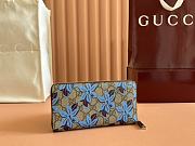 Gucci GG Printed Zip Around Wallet 19x10.5x2.5cm - 4
