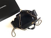 Chanel 25s Backpack Black 25x23x13cm - 6