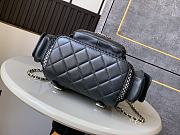 Chanel 25s Backpack Black 25x23x13cm - 4
