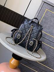 Chanel 25s Backpack Black 25x23x13cm - 3