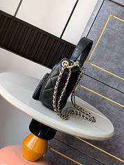 Chanel Clutch With Chain Black 22x15x6cm - 2