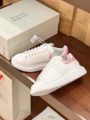 Alexander McQueen White Pink Sneaker - 4
