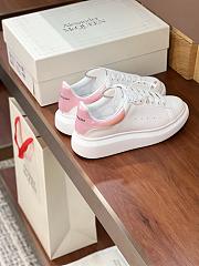 Alexander McQueen White Pink Sneaker - 2