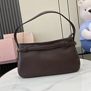 Miu Miu Adventure Shoulder Bag Dark Brown 33x19x5cm - 4