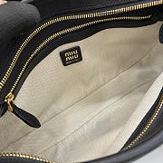 Miu Miu Adventure Shoulder Bag Black 33x19x5cm - 2