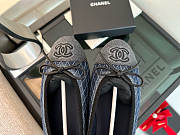 Chanel Ballerina Blue Denim Flat 02 - 2