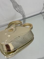 Prada Cleo Bag Gold 22x18.5x4.5cm - 4