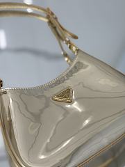 Prada Cleo Bag Gold 22x18.5x4.5cm - 5