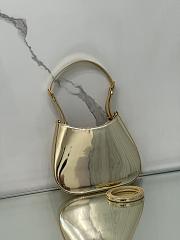 Prada Cleo Bag Gold 22x18.5x4.5cm - 3