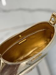 Prada Cleo Bag Gold 22x18.5x4.5cm - 2