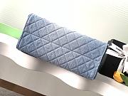 Chanel Medium Cruise 25C Bag Blue Denim Hobo 40x30x15cm - 5