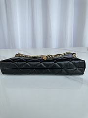 Chanel Large Hobo Bag Lambskin Gold Black 32x20x6cm - 5