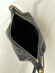 Chanel Large Hobo Bag Lambskin Gold Black 32x20x6cm - 3