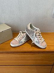 Golden Goose Superstar Glitter Leather Low-Top Sneakers - 2