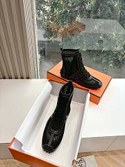Hermes Kiatsu Black Sneaker - 5
