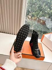 Hermes Kiatsu Black Sneaker - 4
