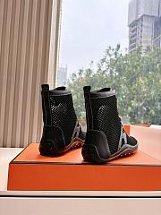 Hermes Kiatsu Black Sneaker - 3