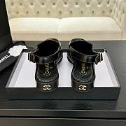 Chanel Black Sandal Flat - 3