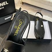 Chanel Black Sandal Flat - 2
