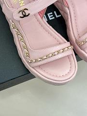 Chanel Pink Sandal - 5