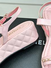 Chanel Pink Sandal - 3