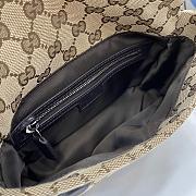 Gucci Small GG Crossbody Bag With Web Beige 19x15x7cm - 3