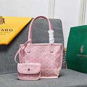 Goyard Mini Anjou Tote Pink Bag 20x20x10cm - 1
